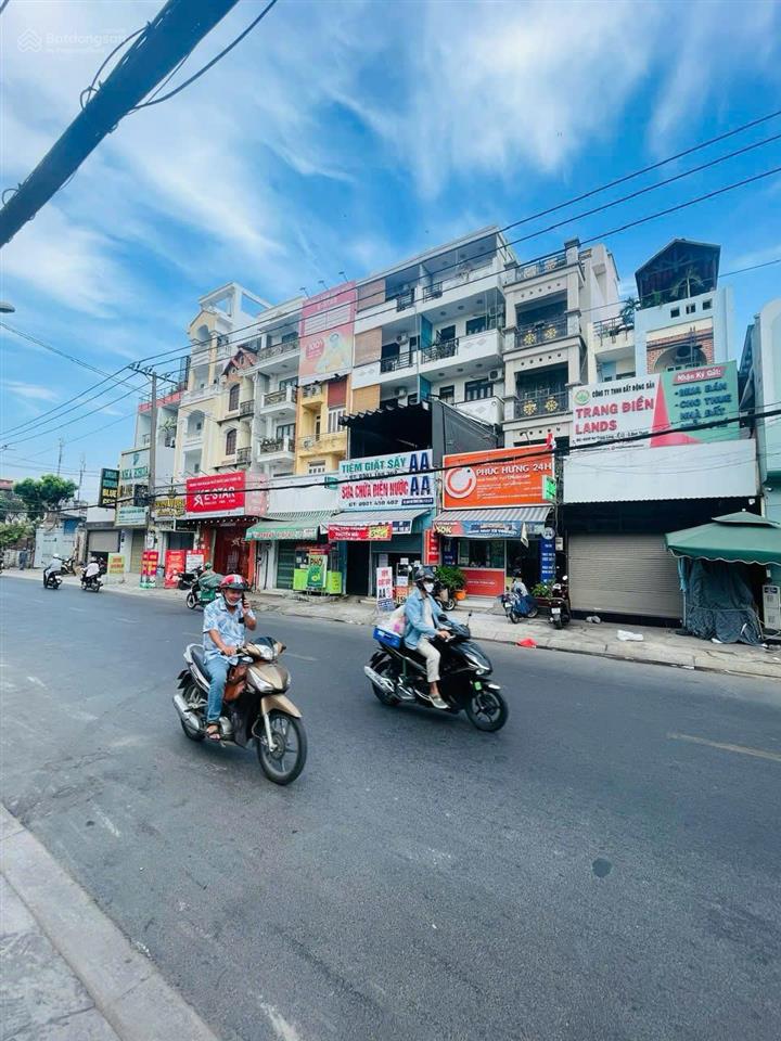 Bán gấp nhà mặt tiền nơ trang long gần chợ bà chiều, 7.6x21m, nở hậu 12m, công nhận 156m2 giá 35 tỷ