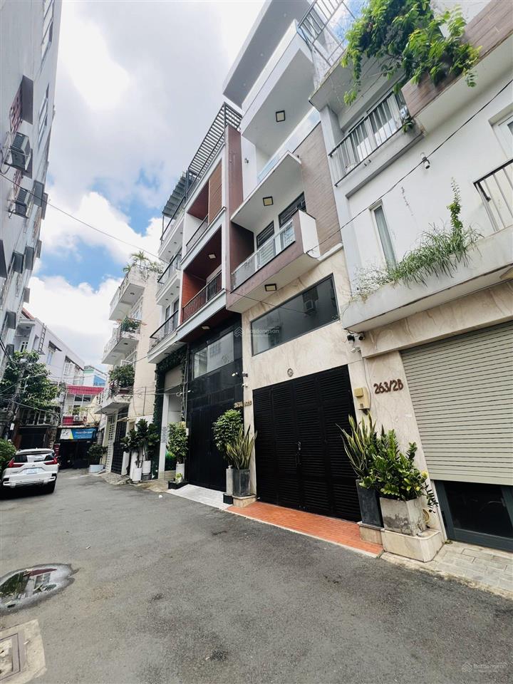 Kẹt bán gấp! nhà hẻm nhựa 6m nơ trang long ngay phan đăng lưu, 4.6x22m cn 110m2, 6 tầng giá 16.9 tỷ