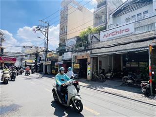 Bán gấp nhà mặt tiền ngay phan văn trị, quận bình thạnh ngang 6m dòng tiền 55tr/tháng giá 19.5 tỷ