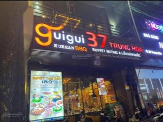 Độc quyền! siêu phẩm còn lại duy nhất tại mặt phố trung hoà cho làm nhà hàng