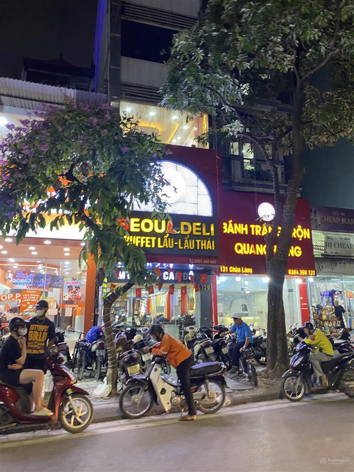 Cho thuê mặt bằng mặt phố vũ trọng phụng. diện tích 110m2 x 3 tầng. mặt tiền 10m.
