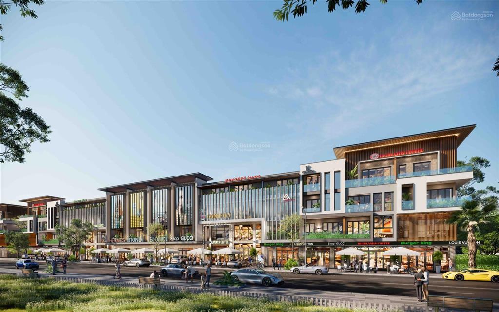 Shophouse 120m² xây 4 tầng chân cầu nguyễn trãi giá f0 chỉ 11.32 tỷ full chiết khấu the greenery 2