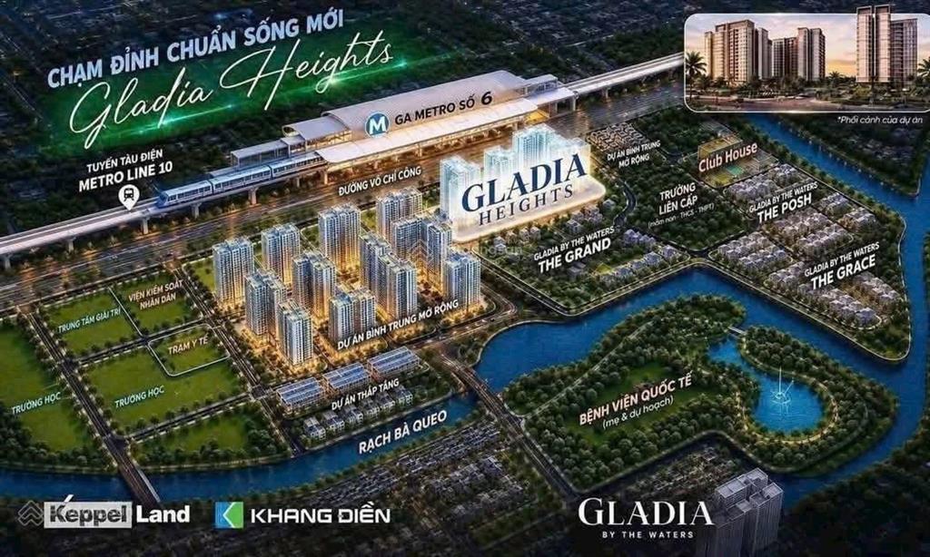 Căn hộ gladia heights mặt tiền võ chí công q2 tp thủ đức