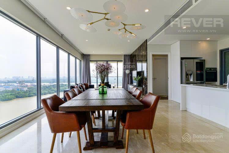 Hai căn 3 và 4 phòng ngủ diện tích lớn view vòng cung trực diện sông quận 1 đẹp nhất đảo kim cương