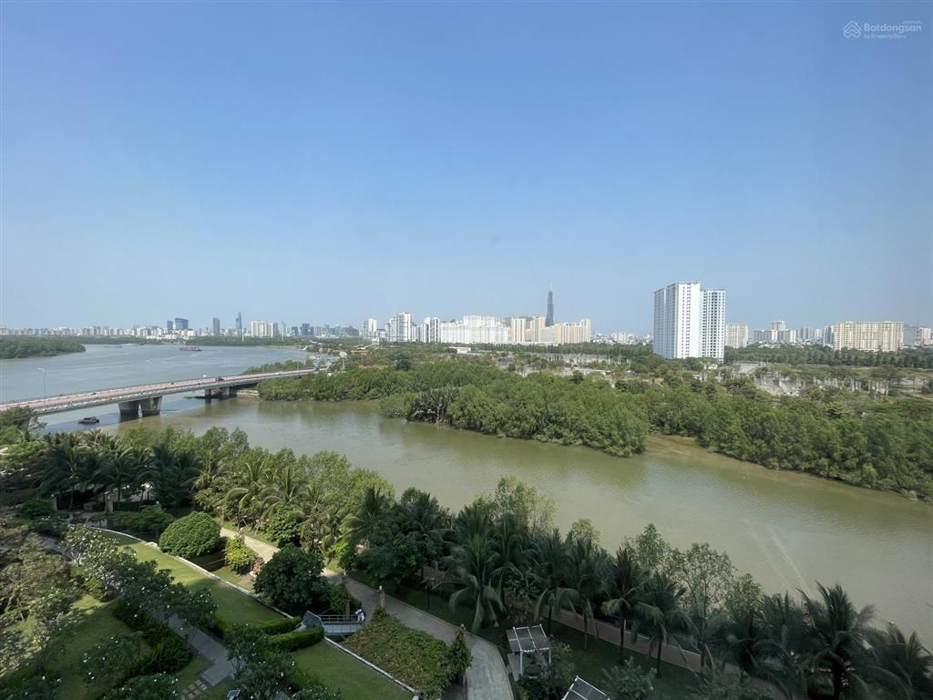 Hai căn 3 và 4 phòng ngủ diện tích lớn view vòng cung trực diện sông quận 1 đẹp nhất đảo kim cương