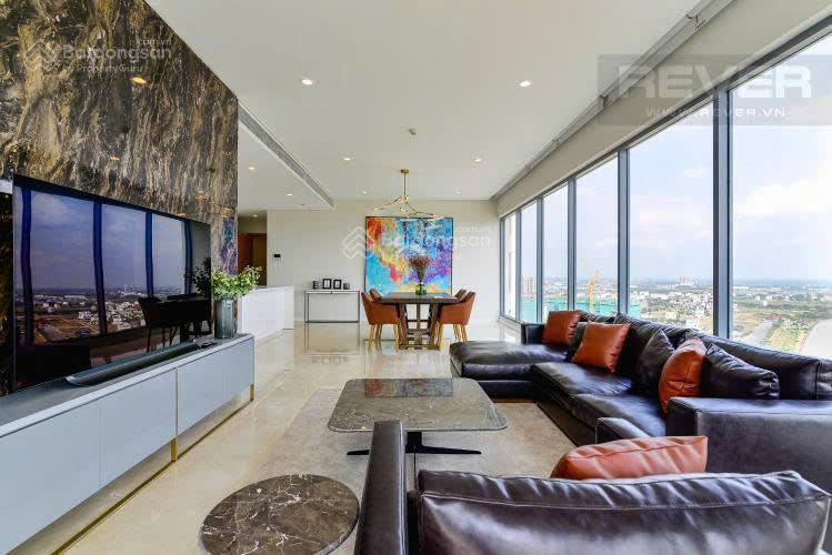 Hai căn 3 và 4 phòng ngủ diện tích lớn view vòng cung trực diện sông quận 1 đẹp nhất đảo kim cương