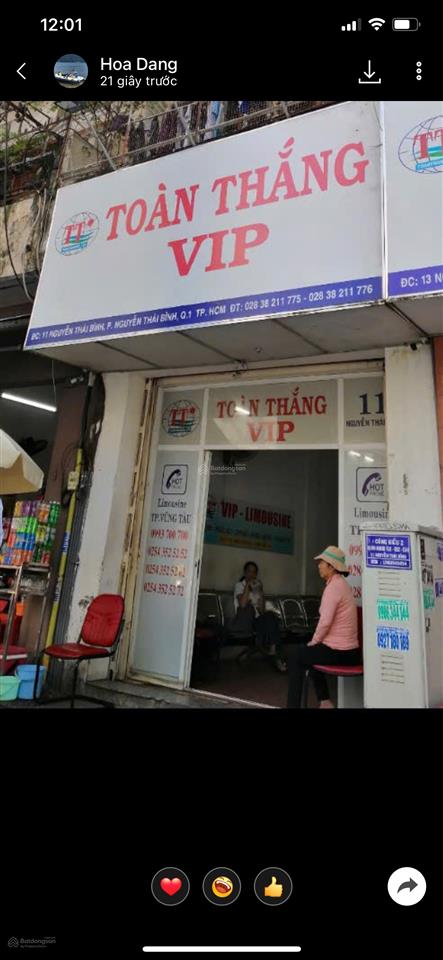 Bán shophouse tại số 11 nguyễn thái bình, 23 tỷ, 100m2, mặt tiền 4m, pháp lý đầy đủ