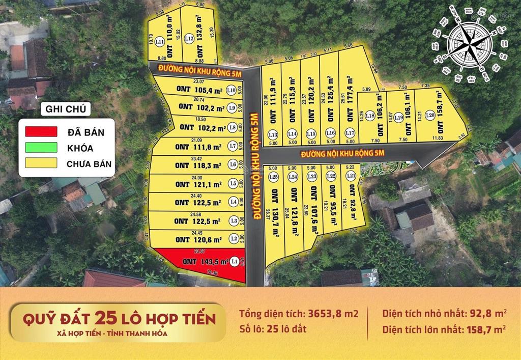 Đất nền hợp thành đô thị sim, cạnh ccn hợp thắng 340tr  0949 716 ***