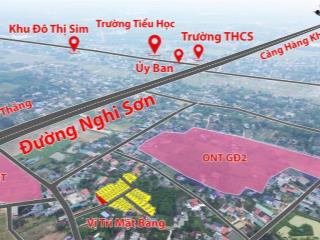 Đất nền hợp thành đô thị sim, cạnh ccn hợp thắng 340tr  0949 716 ***