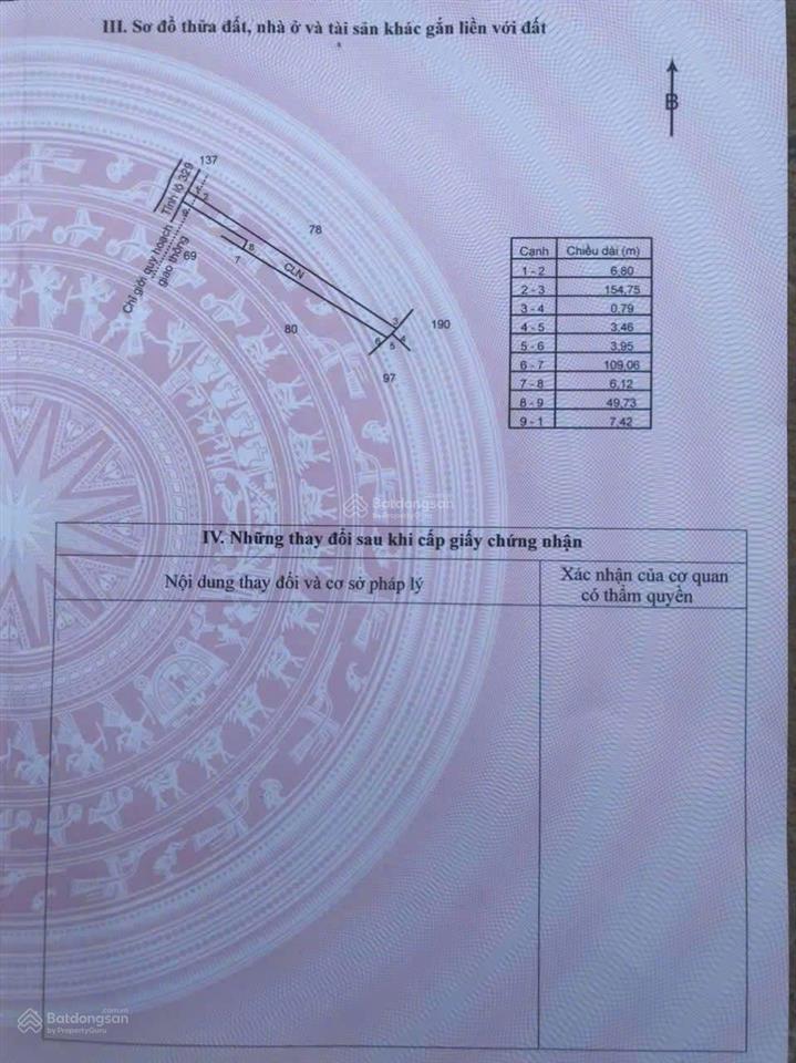 Bán đất mặt tiền tl329 hòa hội xuyên mộc 1428m2, 250m thổ cư, có nhà, đường đang mở rộng