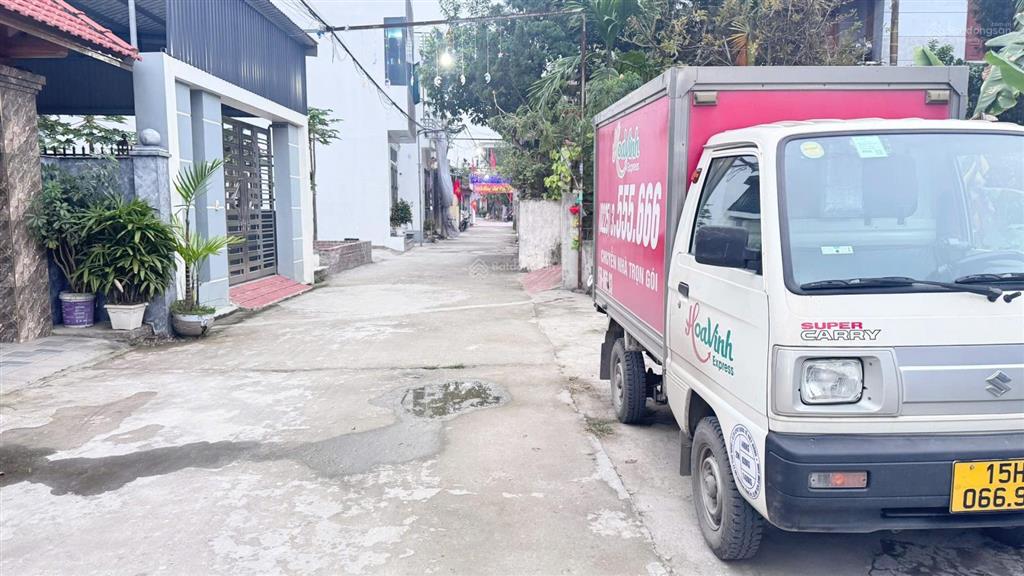 Chỉ 1,42 tỷ sở hữu lô đất 43,3m2 trung tâm thị trấn an dương, oto đỗ cửa