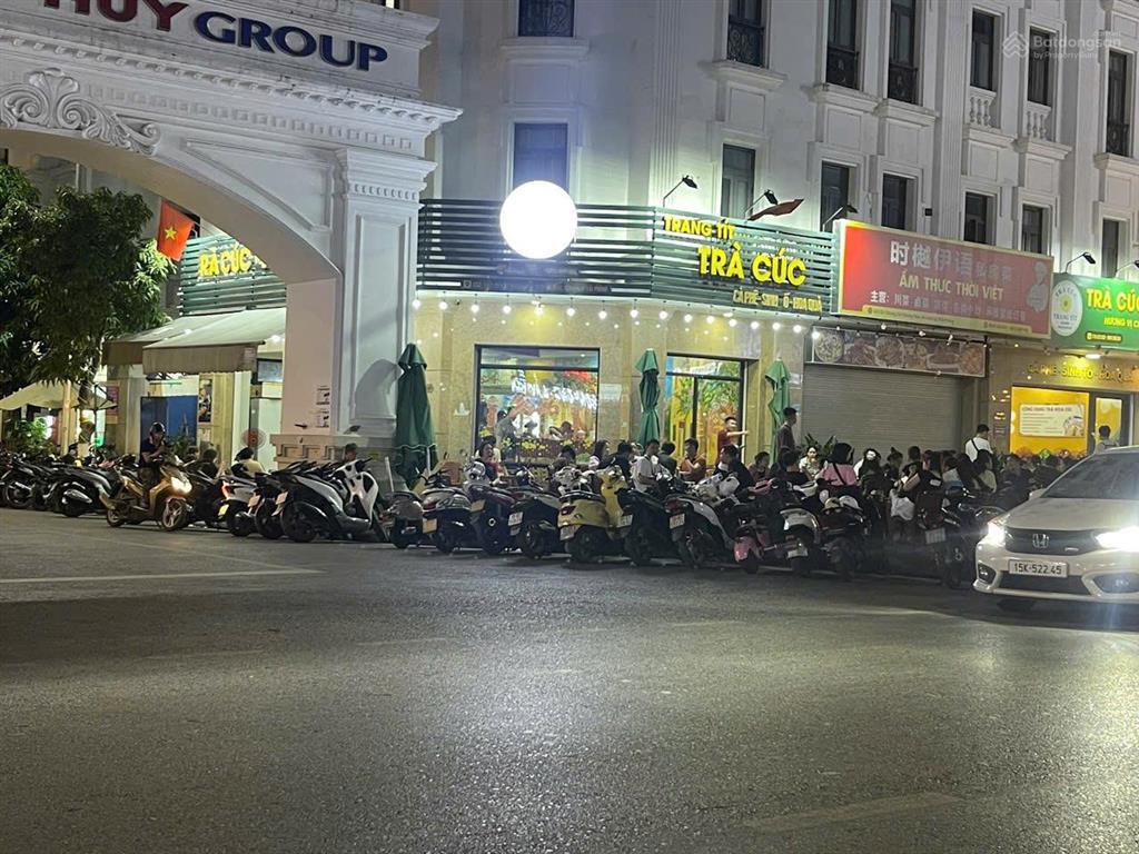 Hàng hiếm shophouse hoàng huy, mặt máng nước, an đồng 5 tầng, 78m2 dòng tiền 35 triệu/tháng