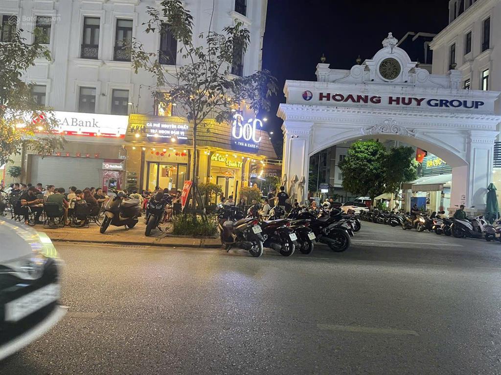 Hàng hiếm shophouse hoàng huy, mặt máng nước, an đồng 5 tầng, 78m2 dòng tiền 35 triệu/tháng