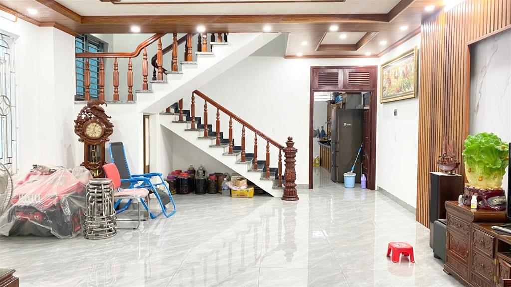 Chỉ hơn 6 tỷ xíu nhà 3,5 tầng 114m2, hai mặt ngõ khu phân lô ngay bờ hồ thị trấn an dương