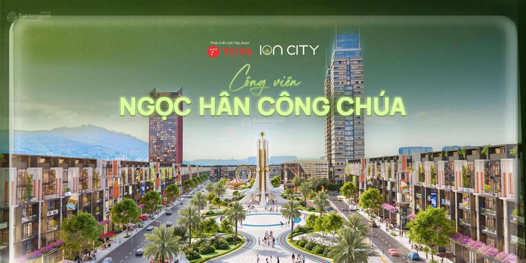 Đất nền thành phố kinh tế đêm ion city, chỉ từ 2,7 tỷ/lô, vốn tự có chỉ cần 1,1 tỷ