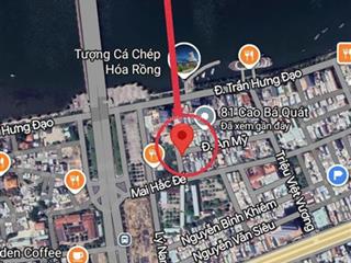 Bán gấp lô góc 2 mặt tiền cao bá quát  view cầu rồng  trung tâm du lịch sơn trà