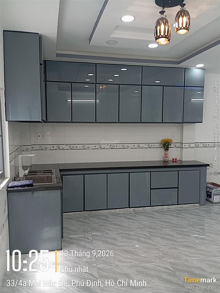 Cần vốn kinh doanh bán nhà mới xây hẻm xe 3 gác thông thoáng cách chợ 15m