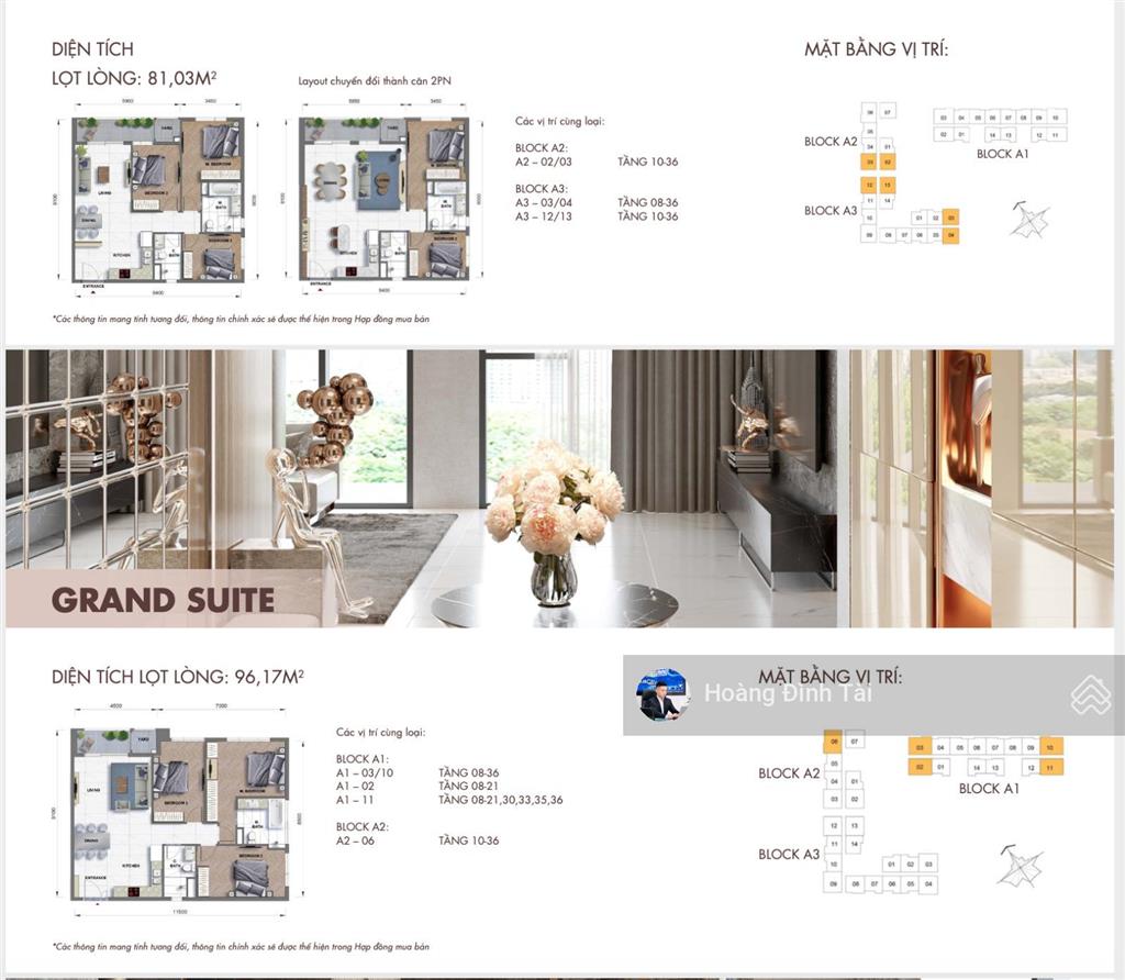 Giỏ hàng grand manhattan view đẹp 2pn  13,5 tỷ và 3pn  17,2 tỷ có slot đậu xe định danh