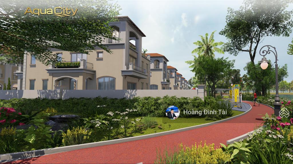 Căn biệt thự đơn lập aqua city căn góc view trực diện sông, đường rộng 19m giá chỉ 23 tỷ all in