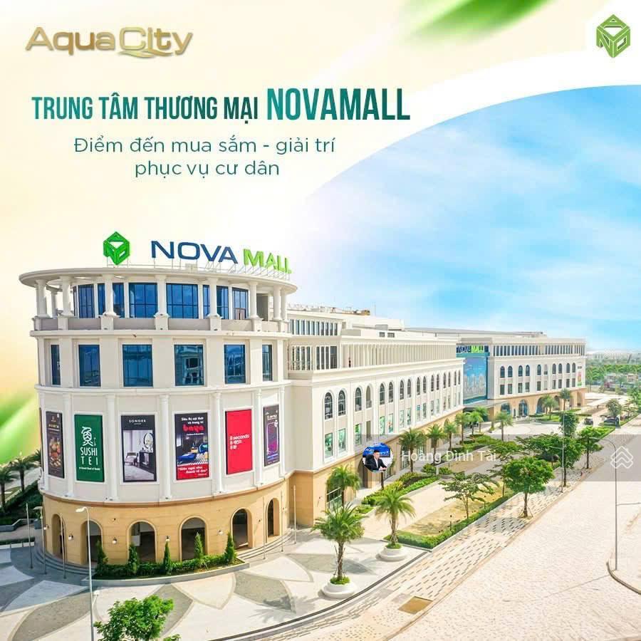Shophouse aqua city 2 mặt tiền đường lớn 45m, xây 1 trệt, 3 lầu giá chỉ 11.9 tỷ