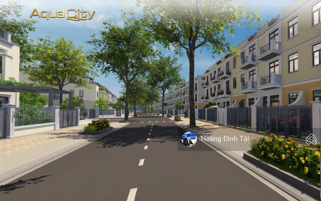 Shophouse aqua city 2 mặt tiền đường lớn 45m, xây 1 trệt, 3 lầu giá chỉ 11.9 tỷ