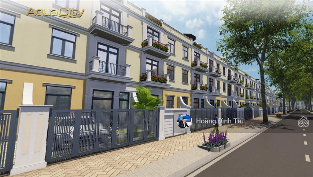 Shophouse aqua city 2 mặt tiền đường lớn 45m, xây 1 trệt, 3 lầu giá chỉ 11.9 tỷ