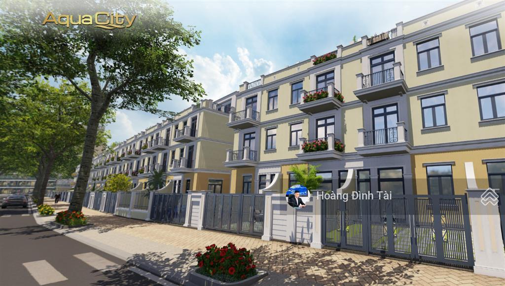 Shophouse aqua city 2 mặt tiền đường lớn 45m, xây 1 trệt, 3 lầu giá chỉ 11.9 tỷ