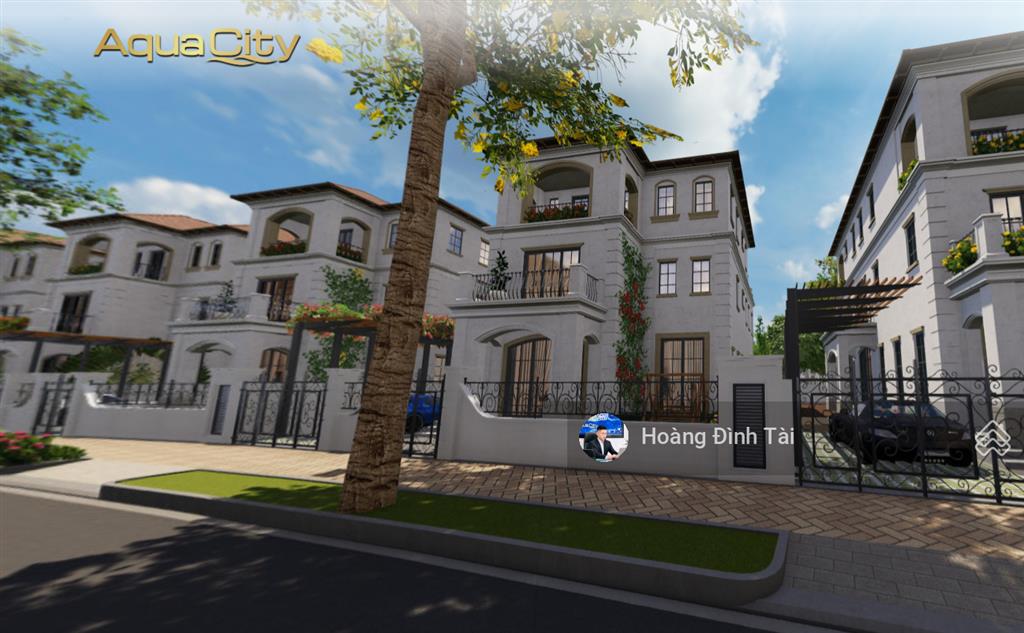 Bán biệt thự đơn lập 330m² aqua city trực diện view sông, pháp lý đầy đủ giá chỉ 21 tỷ all in