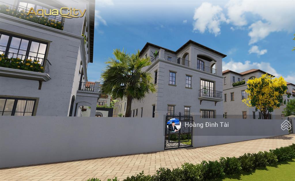 Bán biệt thự đơn lập 330m² aqua city trực diện view sông, pháp lý đầy đủ giá chỉ 21 tỷ all in