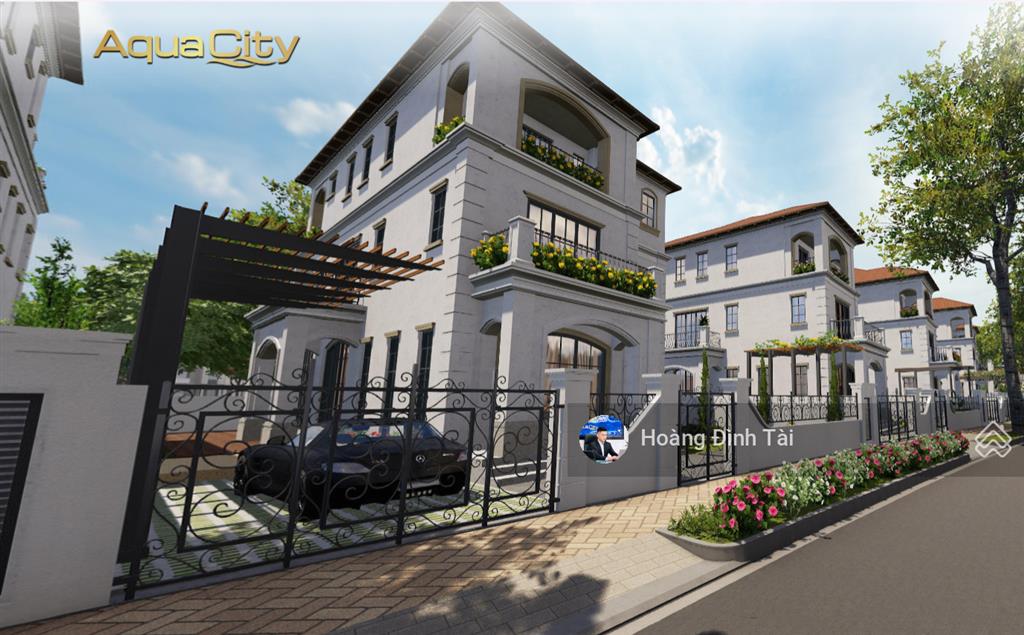 Bán biệt thự đơn lập 330m² aqua city trực diện view sông, pháp lý đầy đủ giá chỉ 21 tỷ all in