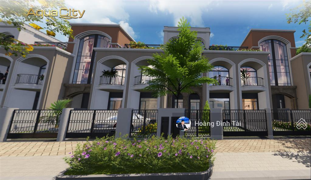 Nhà phố 6x20 đảo phượng hoàng aqua city, cắt lỗ 800tr, giá chỉ 7.65 tỷ
