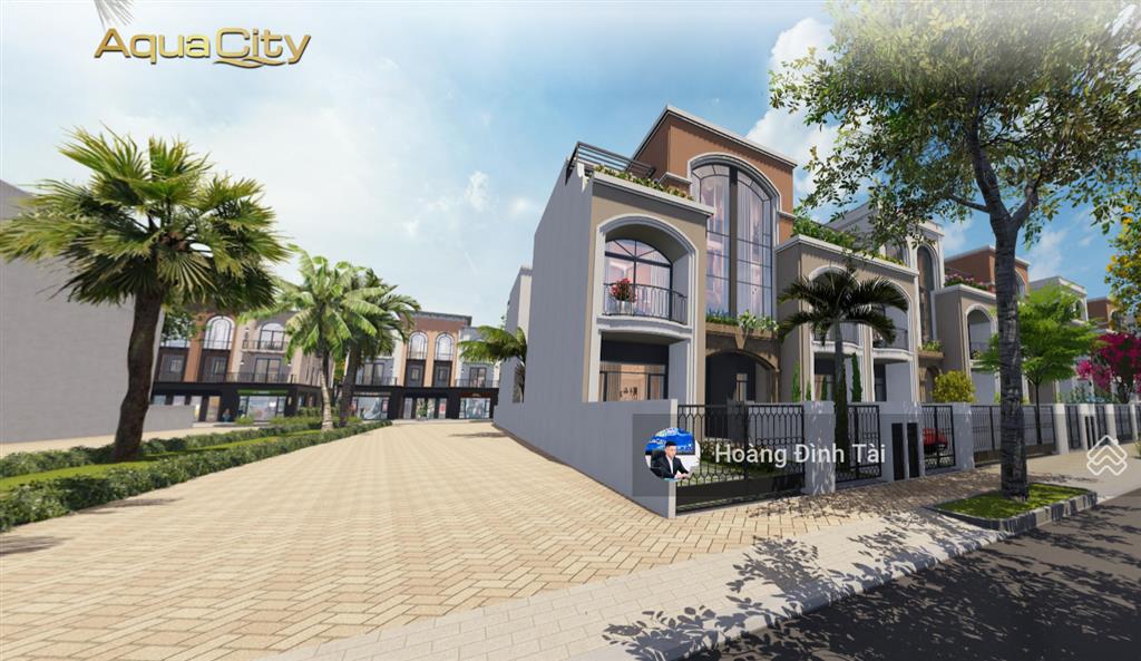 Nhà phố 6x22.5 lỗ 800tr, khu north 3 đảo phượng hoàng aqua city giá chỉ 8 tỷ