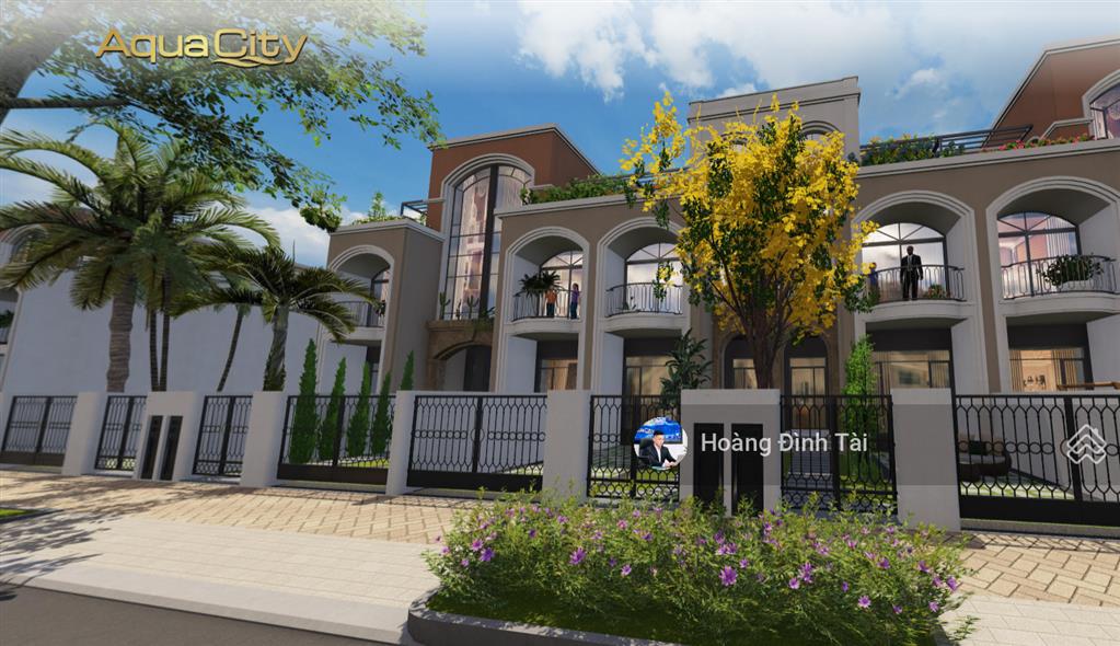 Nhà phố 6x22.5 lỗ 800tr, khu north 3 đảo phượng hoàng aqua city giá chỉ 8 tỷ
