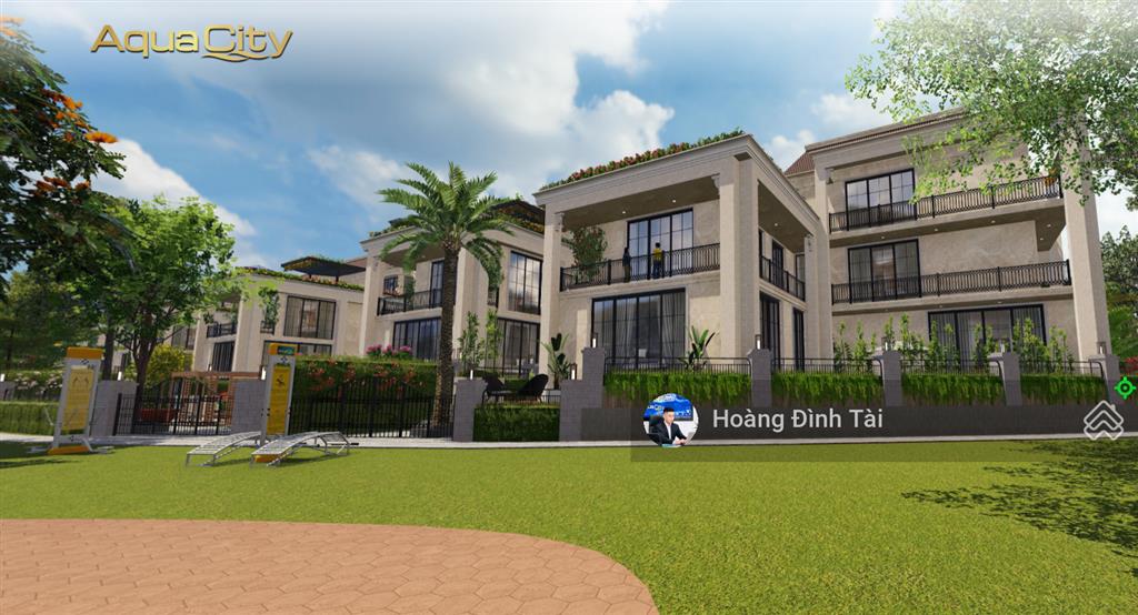 Biệt thự 10x20 đảo phượng hoàng aqua city giá 10.7 tỷ, phiên bản đặc biệt có hầm cắt lỗ 3.3 tỷ