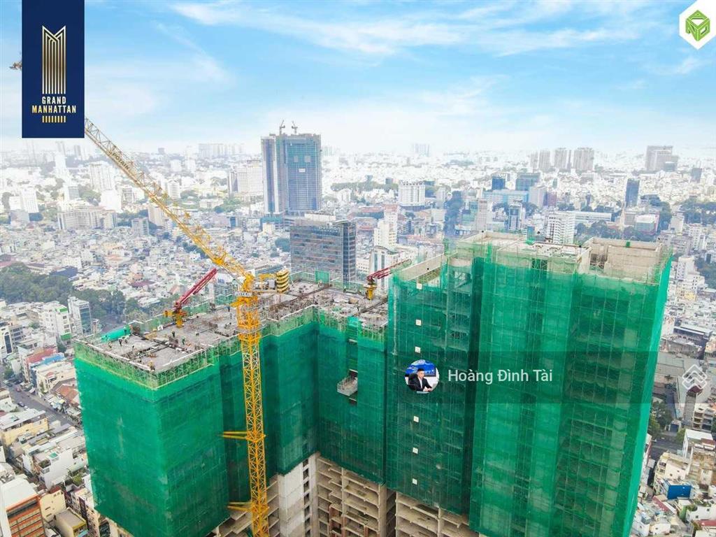 Bán grand manhattan  novaland quận 1 giá hời chỉ 12,5 tỷ all in tháng 12/2026 nhận nhà