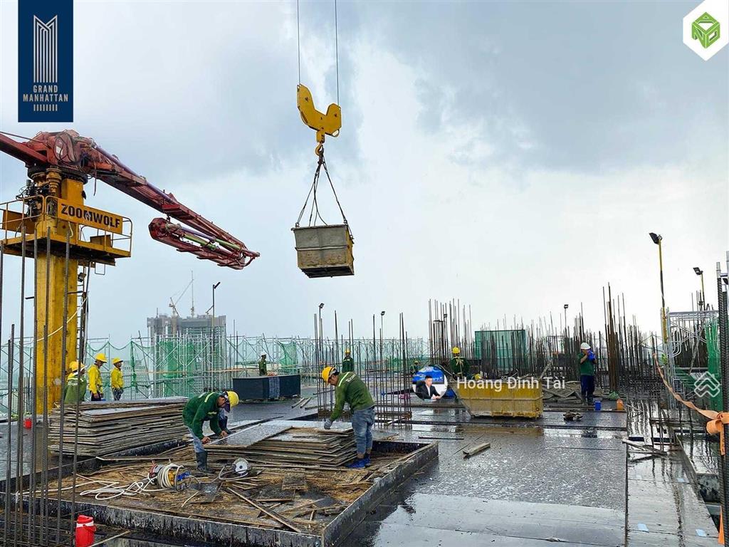 Hàng hiếm grand manhattan 75m2  2pn giá chỉ 12,4 tỷ all in, nhận nhà 12/2026