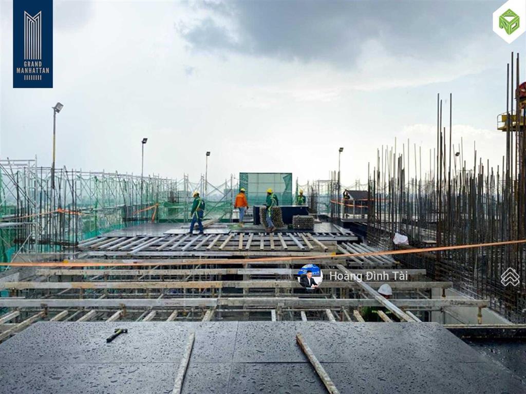 Hàng hiếm grand manhattan 75m2  2pn giá chỉ 12,4 tỷ all in, nhận nhà 12/2026