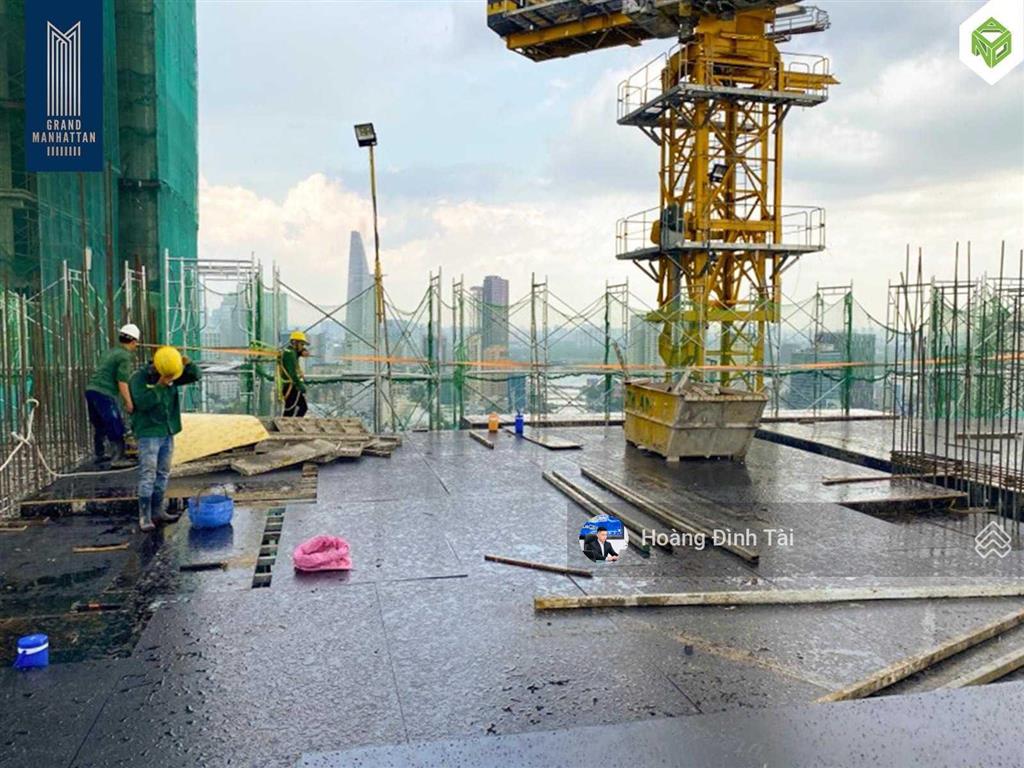 Hàng hiếm grand manhattan 75m2  2pn giá chỉ 12,4 tỷ all in, nhận nhà 12/2026