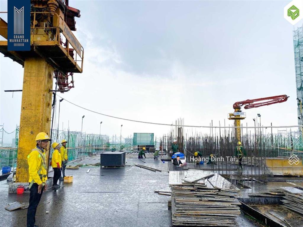 Hàng hiếm grand manhattan 75m2  2pn giá chỉ 12,4 tỷ all in, nhận nhà 12/2026