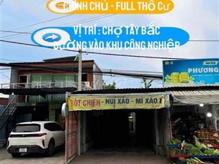Nhà tại Chợ Hoa Viên - KCN Tây Bắc Củ Chi