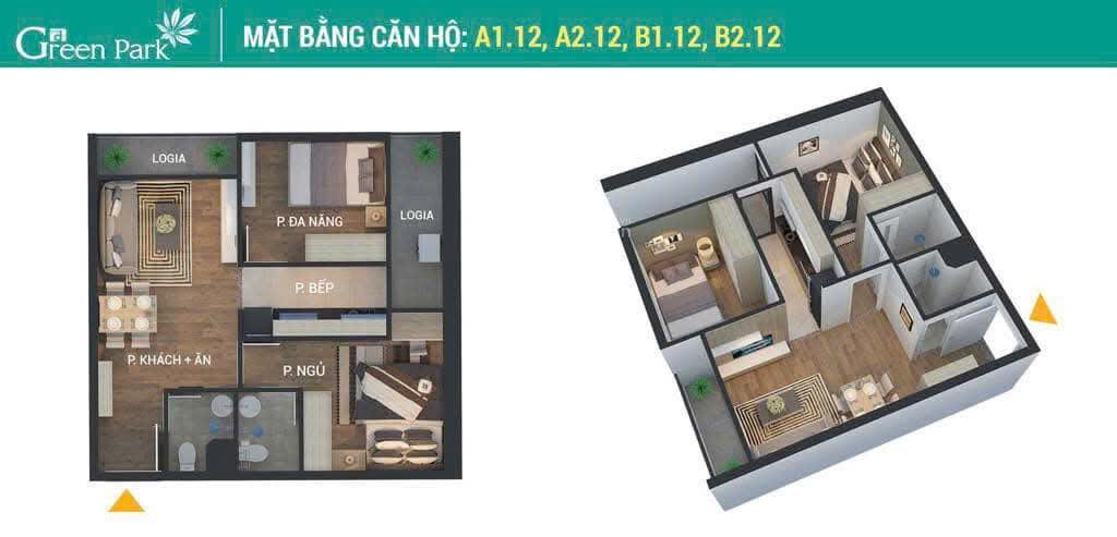 Bán chcc 53m2 sổ đỏ chính chủ tại cc phương đông green park, số 1 trần thủ độ, yên sở, hà nội