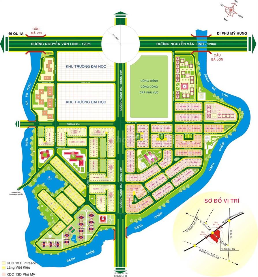 Bán đất nền dự án khu dân cư 13E Intresco xã Bình Hưng giá rẻ