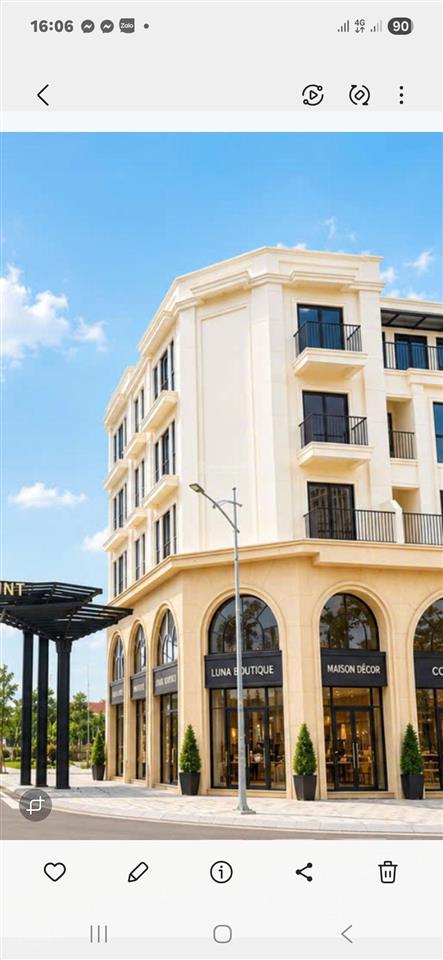 Bán shophouse nhà phố bích sơn, bắc ninh