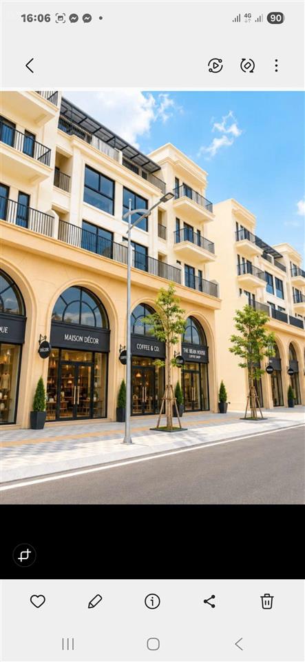 Bán shophouse nhà phố bích sơn, bắc ninh