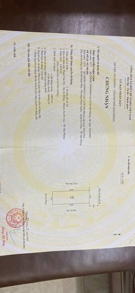 Lô đất 140m2 khổ biệt thự tại bãi huyện vân tra  an đồng  an dương