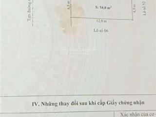 54m2 mặt trục chính tđc hộ phụ xi măng bạch mai đồng thái an dương