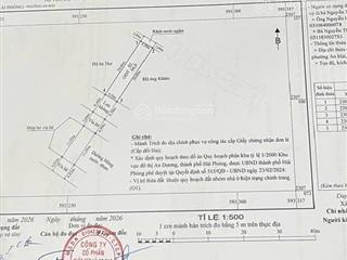 90m2 mặt đường máng nước cái tắt an đồng an dương