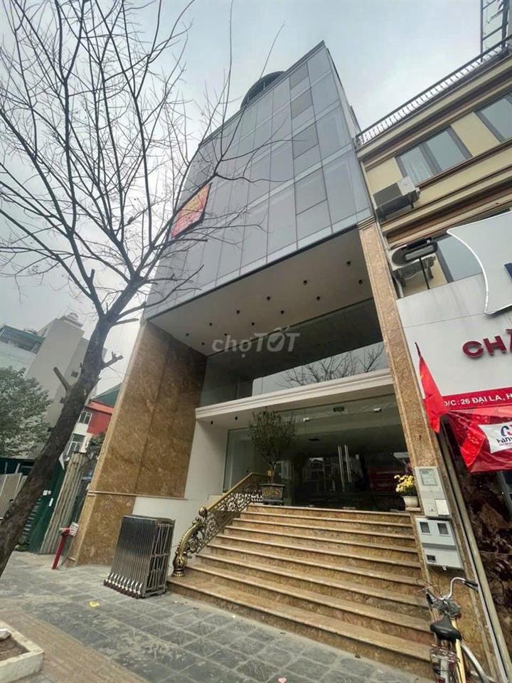 Cho thuê văn phòng tại 26, phố Đại La, 35 triệu, 180m2, mặt tiền 9m