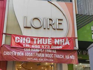 Chính chủ cho thuê nhà nguyên căn mặt phố Thái Hà