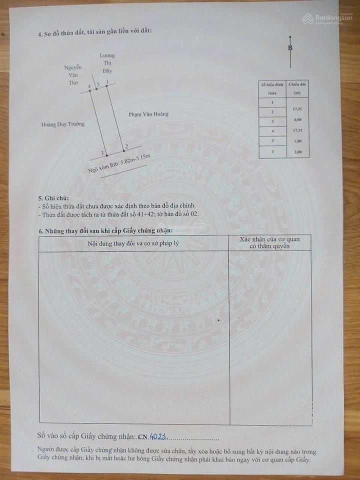 Độc quyền lô đất "vàng" đông phương  hạ tầng chuẩn phố  chỉ 1,63 tỷ